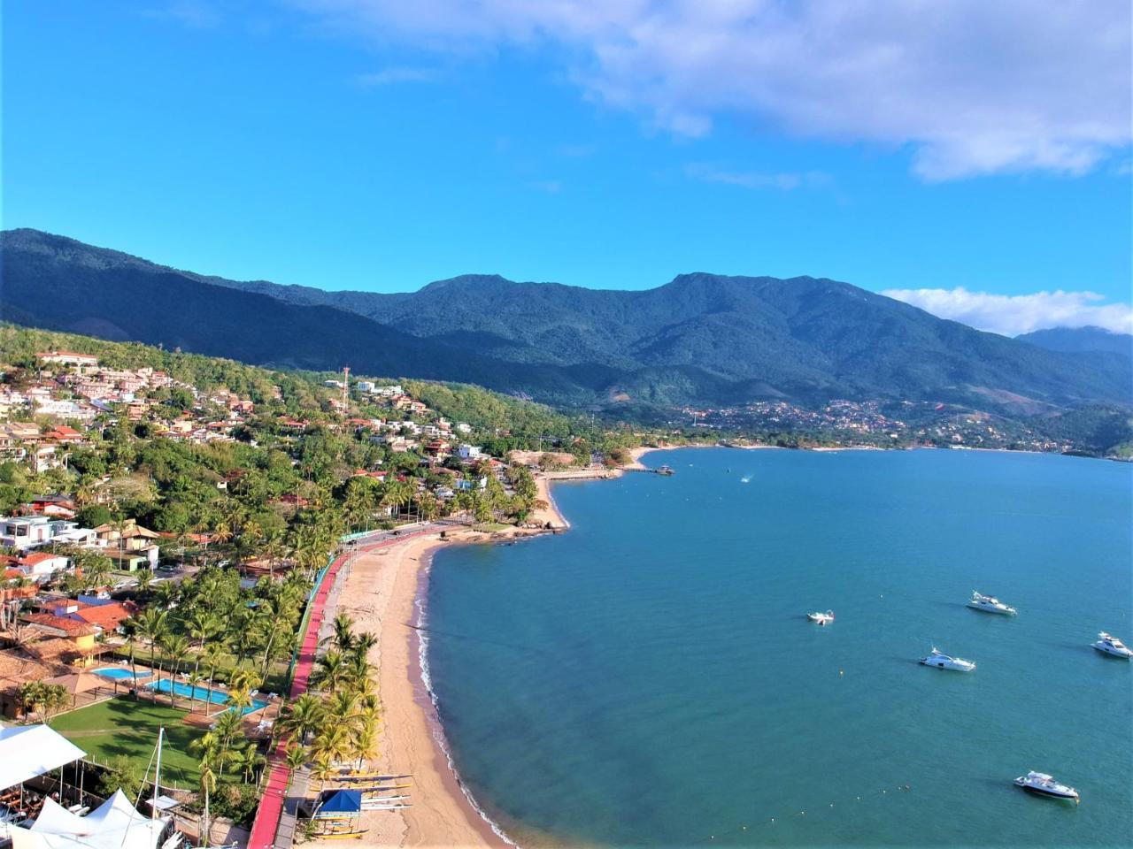 Apartamento Quartos próximo ao centro de Ilhabela Exterior foto